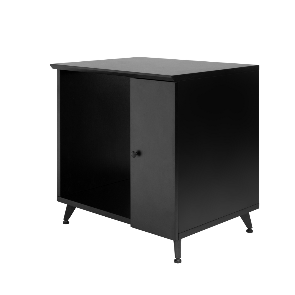 Elite Series Sidecar Rack Cabinet w/ Shelf – BLK