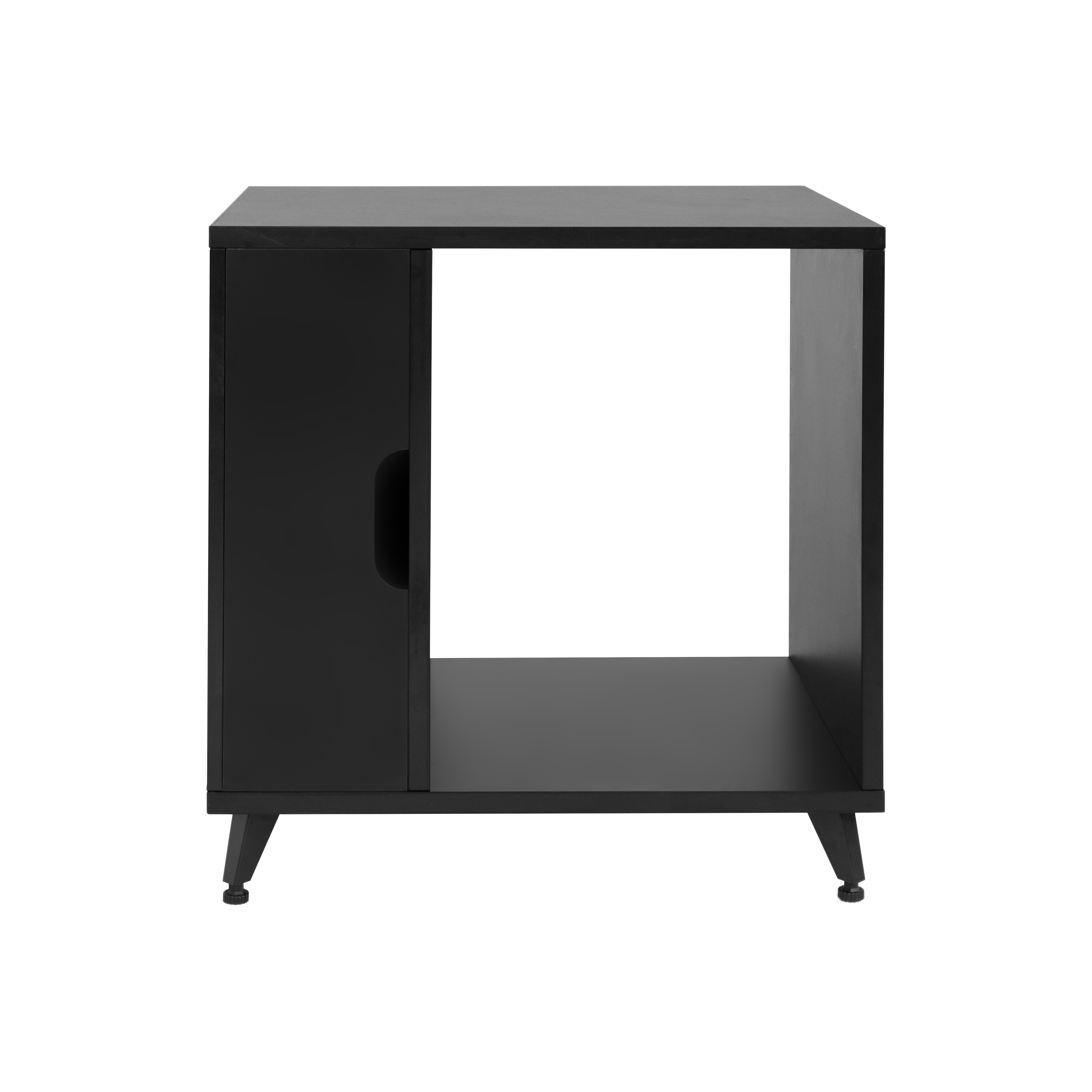 Elite Series Sidecar Rack Cabinet w/ Shelf – BLK