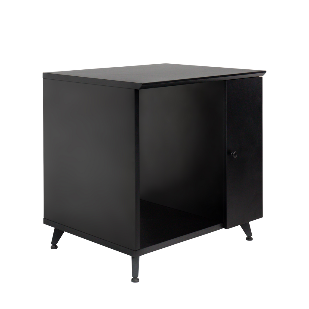 Elite Series Sidecar Rack Cabinet w/ Shelf – BLK