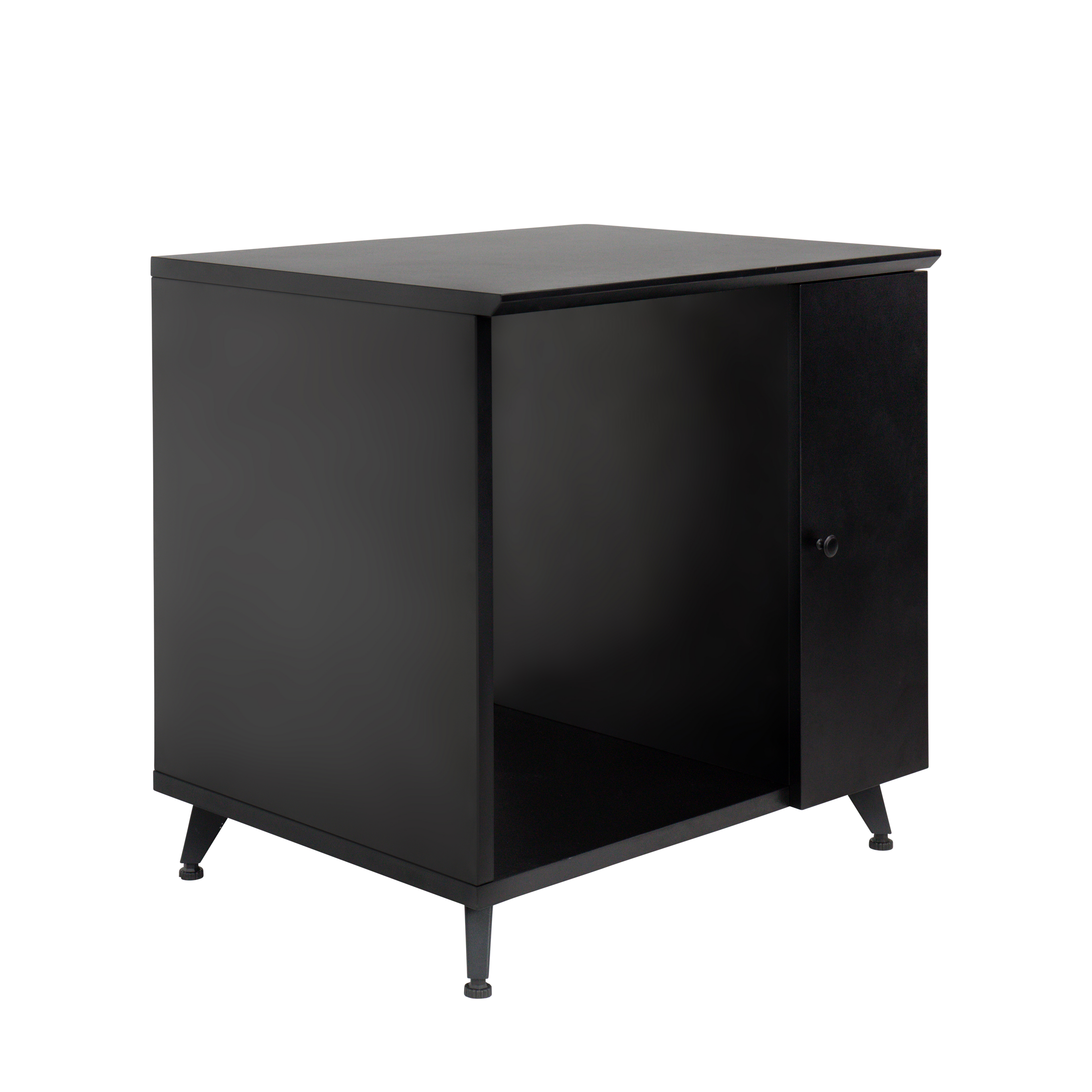 Elite Series Sidecar Rack Cabinet w/ Shelf – BLK