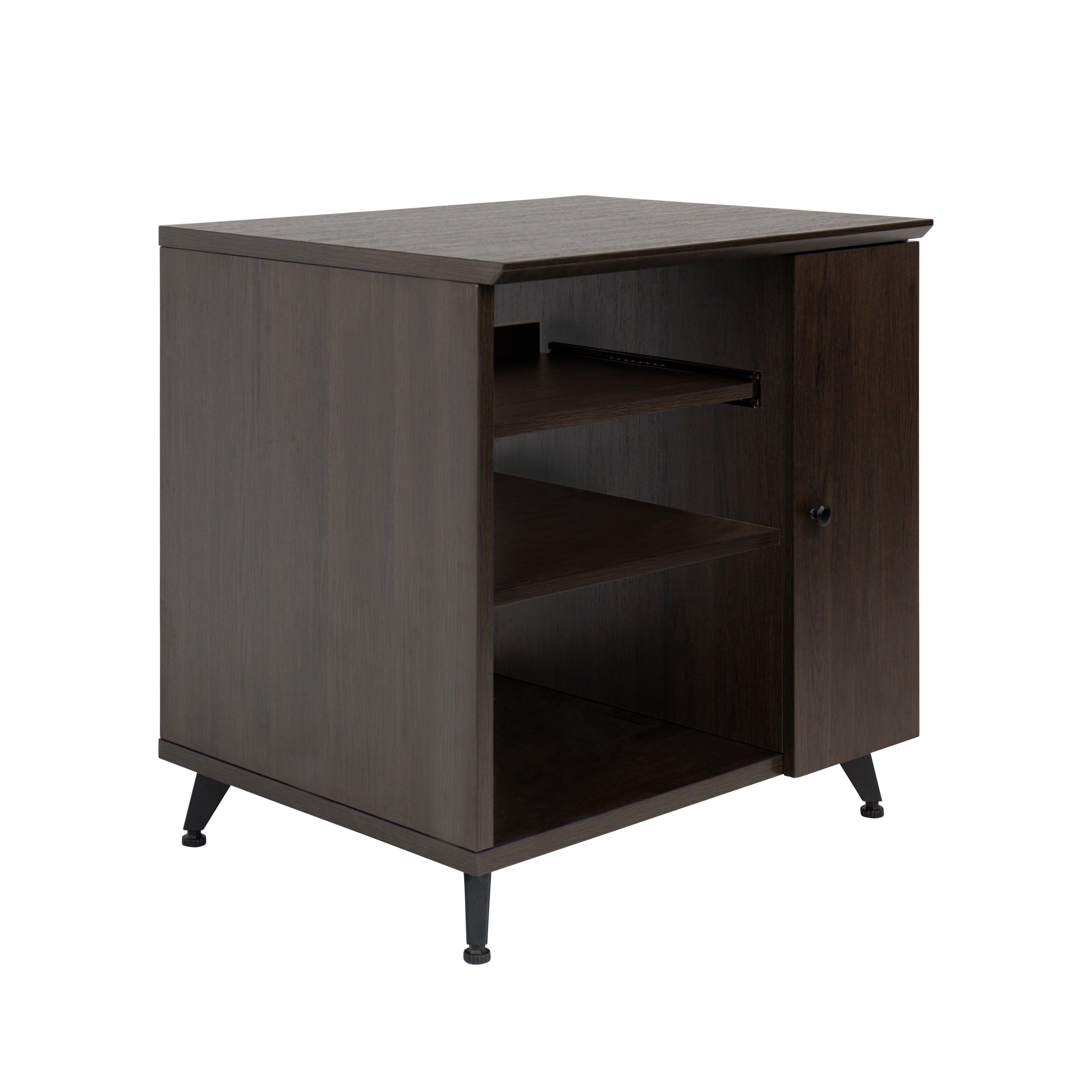 Elite Series Sidecar Rack Cabinet w/ Shelf – BRN