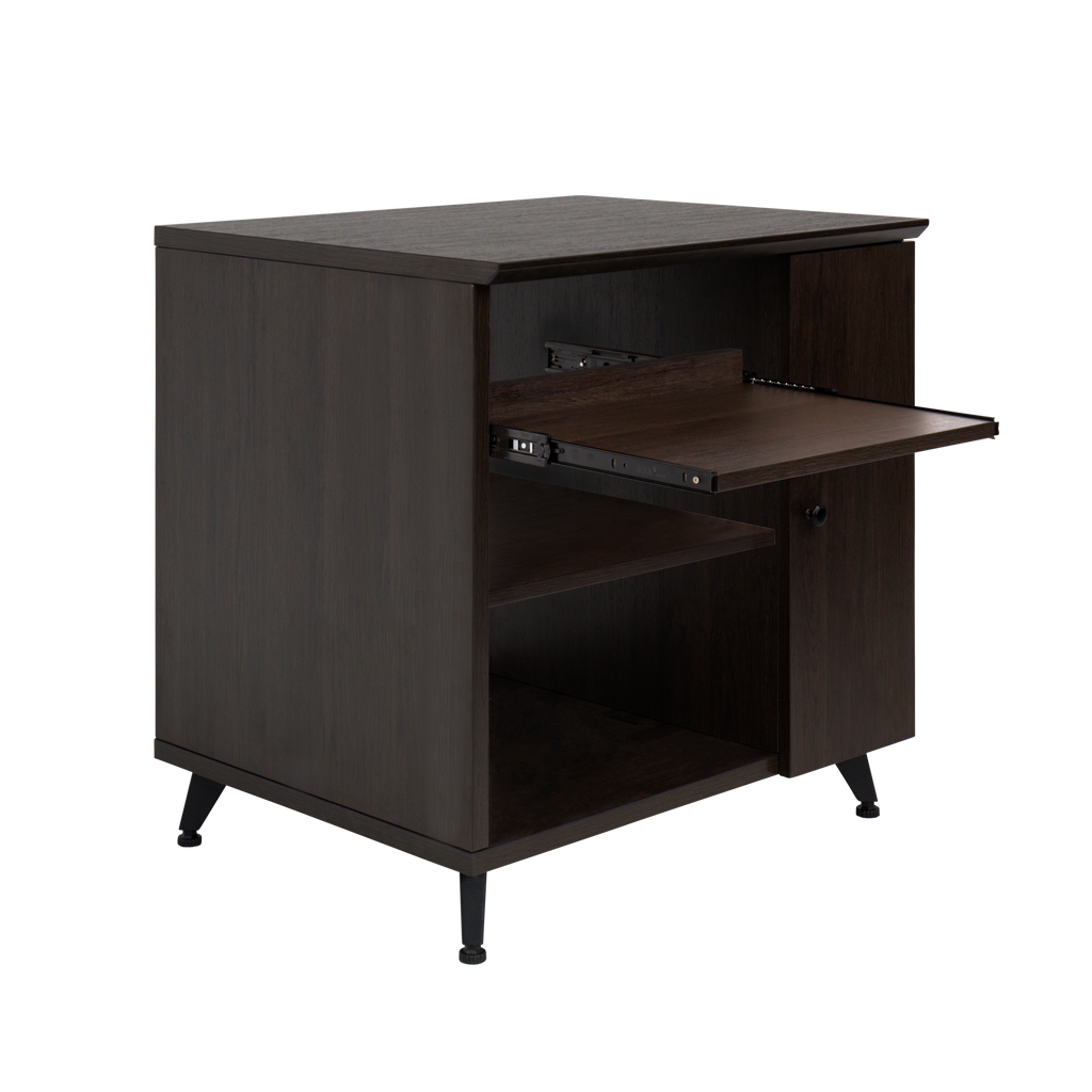 Elite Series Sidecar Rack Cabinet w/ Shelf – BRN