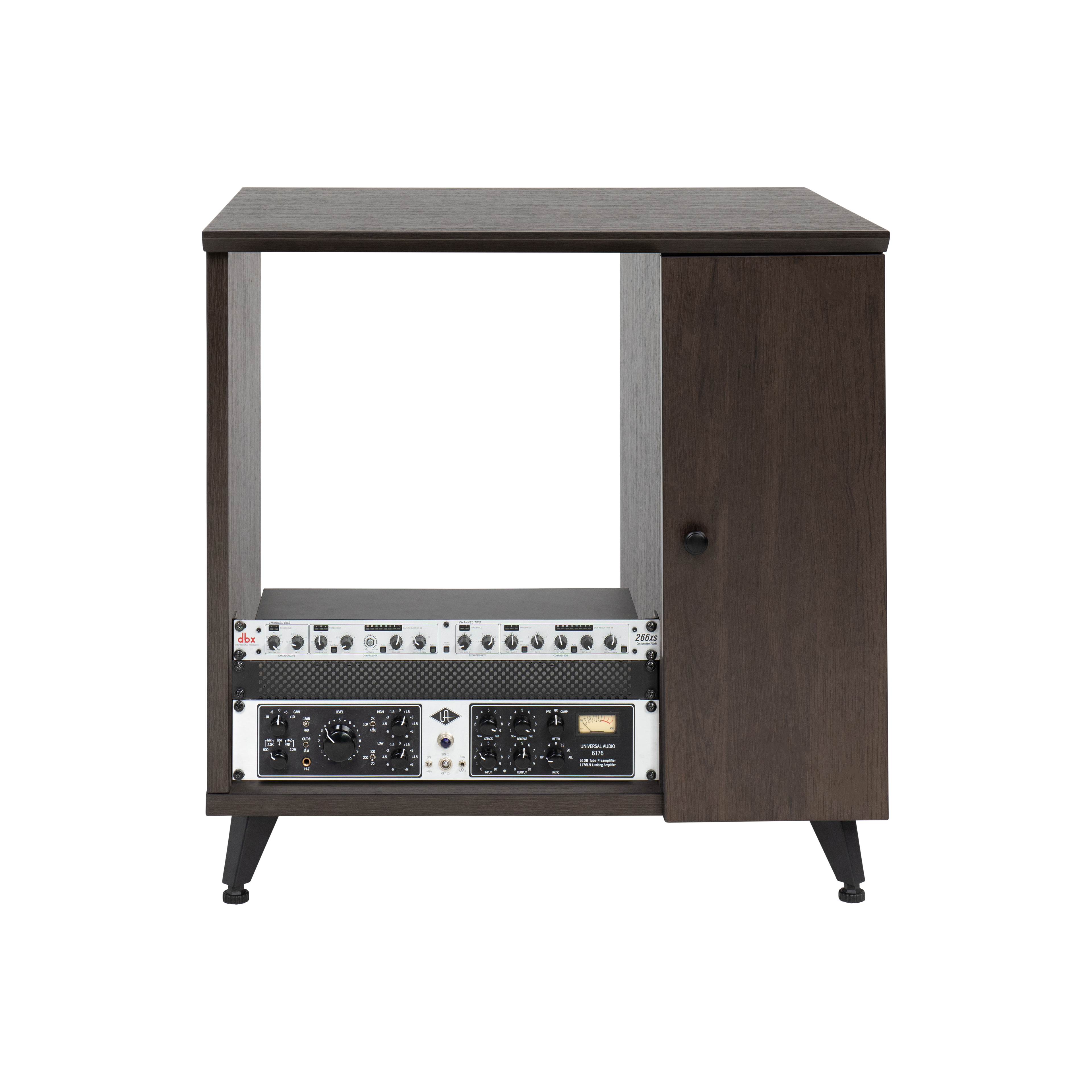 Elite Series Sidecar Rack Cabinet w/ Shelf – BRN