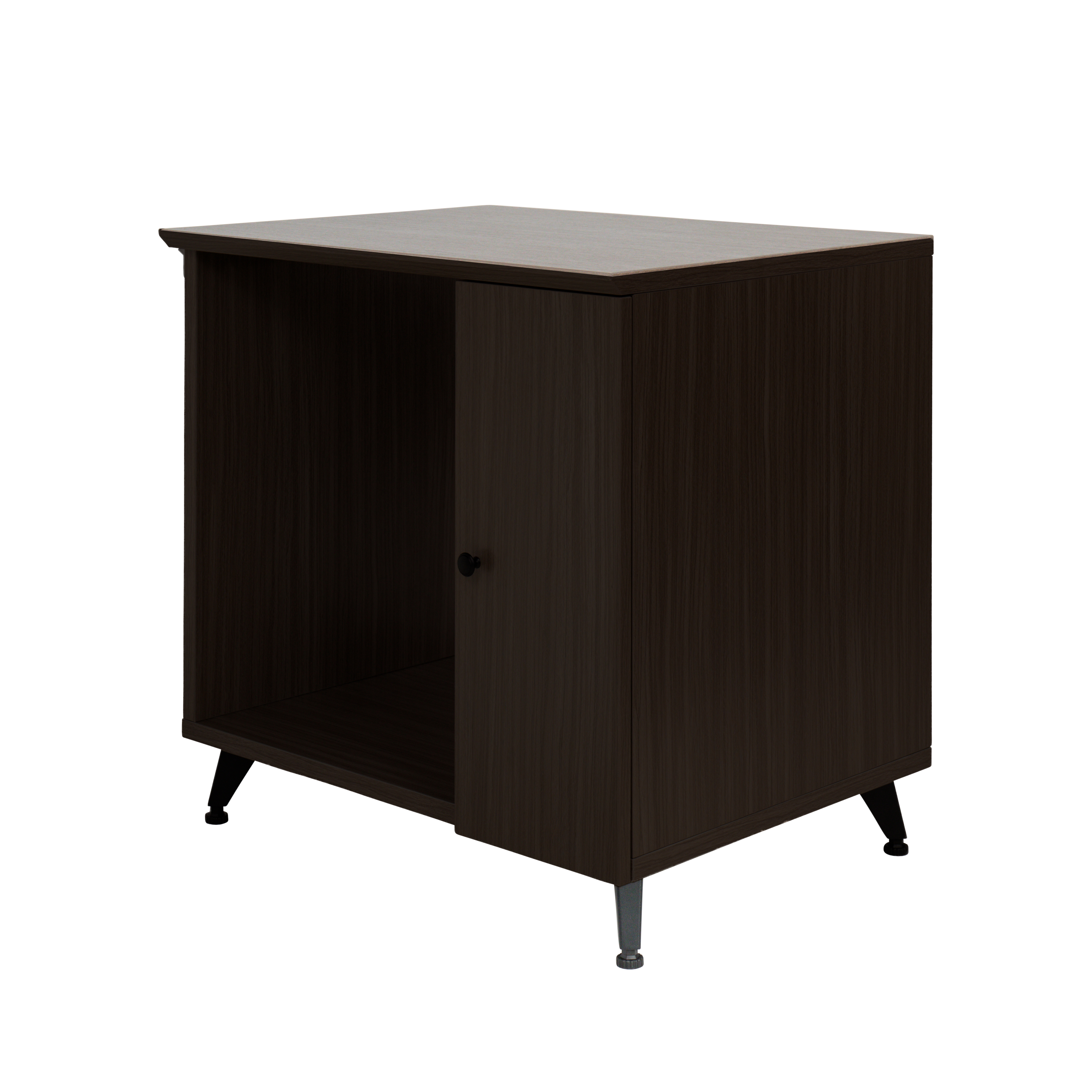 Elite Series Sidecar Rack Cabinet w/ Shelf – BRN