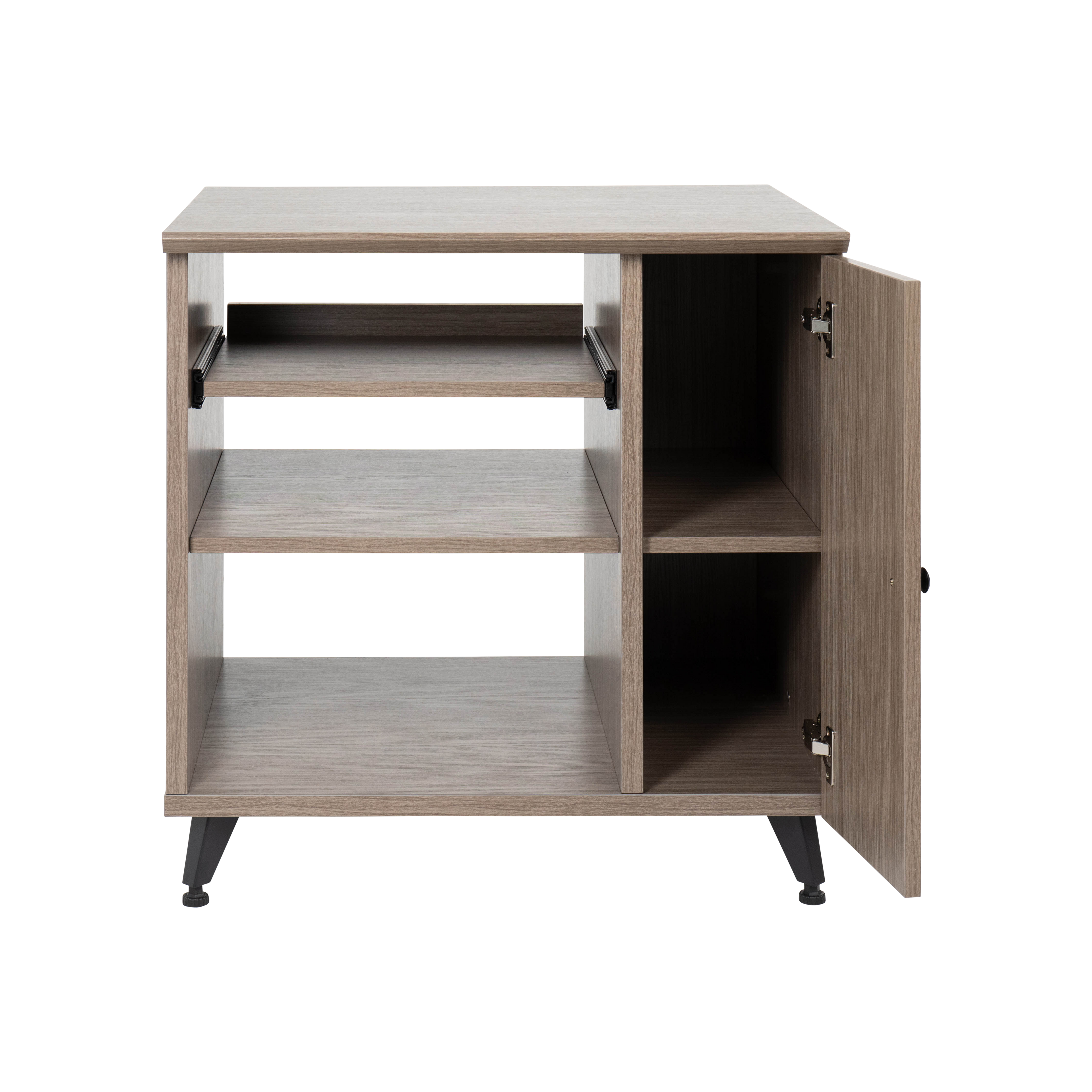 Elite Series Sidecar Rack Cabinet w/ Shelf – GRY