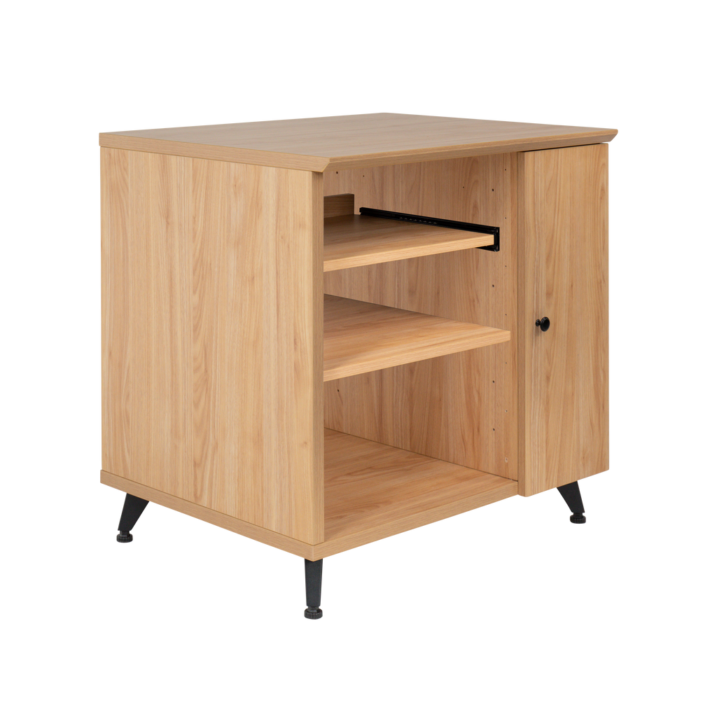 Elite Series Sidecar Rack Cabinet w/ Shelf – GRY