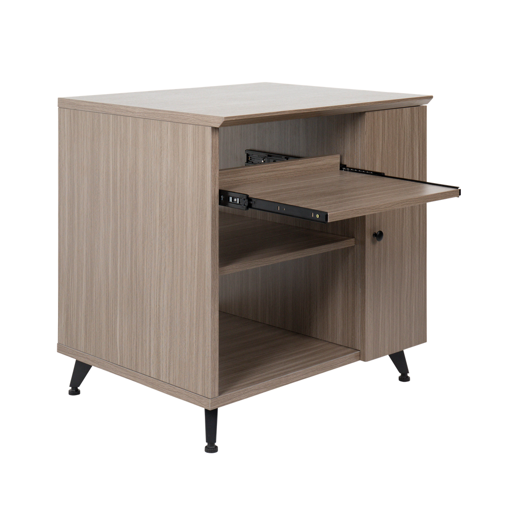 Elite Series Sidecar Rack Cabinet w/ Shelf – GRY