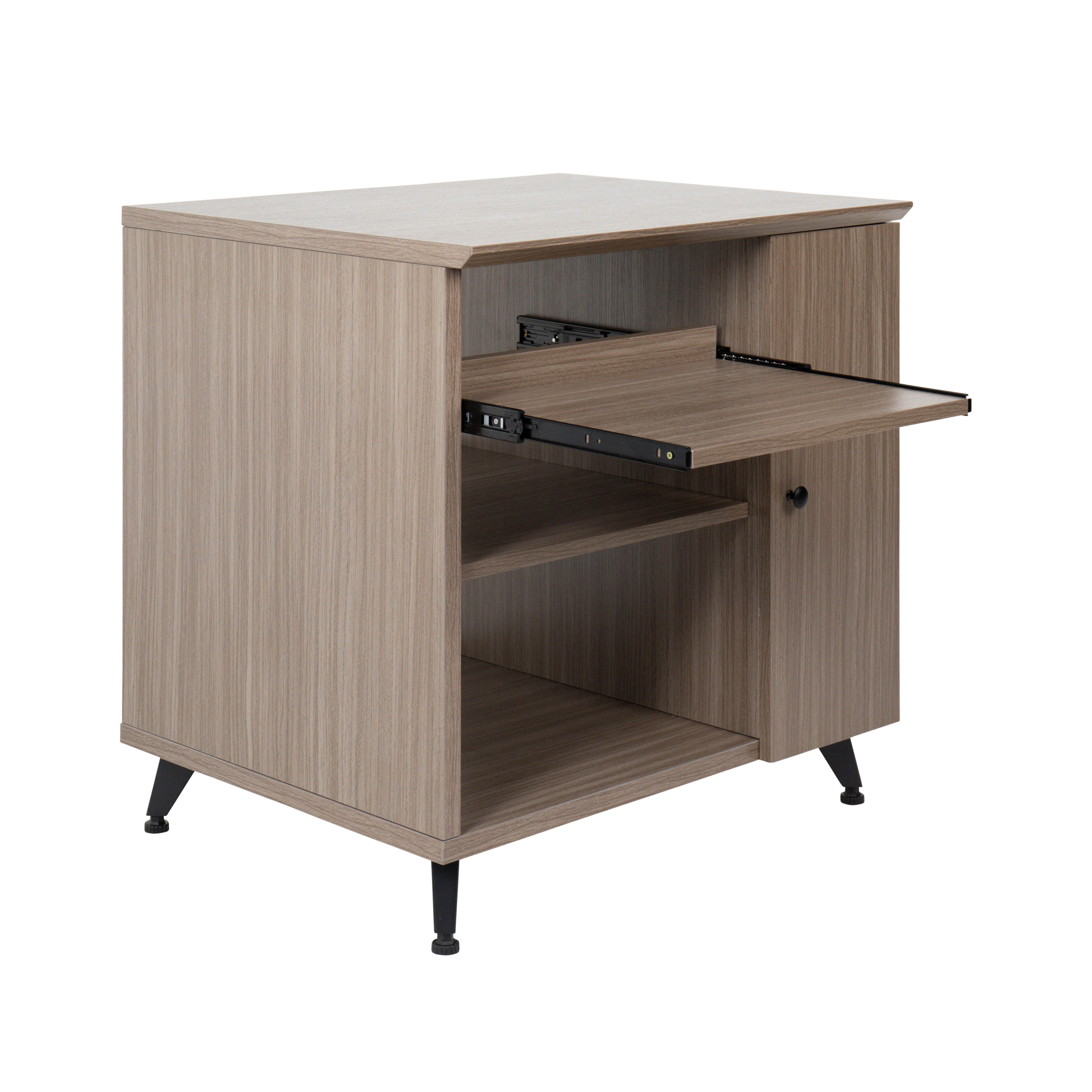 Elite Series Sidecar Rack Cabinet w/ Shelf – GRY