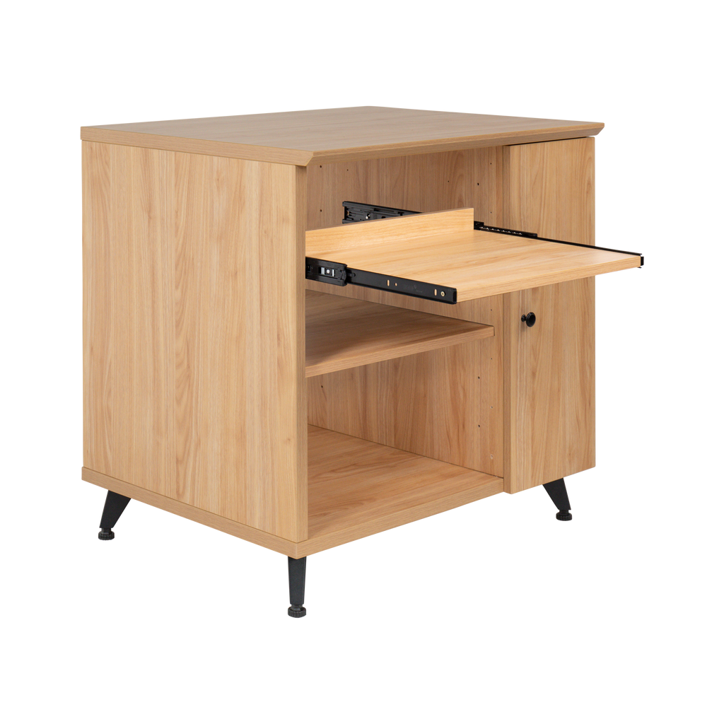 Elite Series Sidecar Rack Cabinet w/ Shelf – GRY