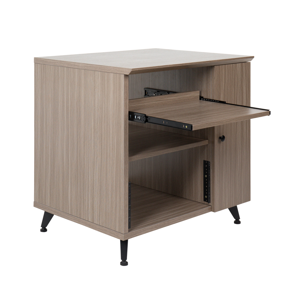Elite Series Sidecar Rack Cabinet w/ Shelf – GRY
