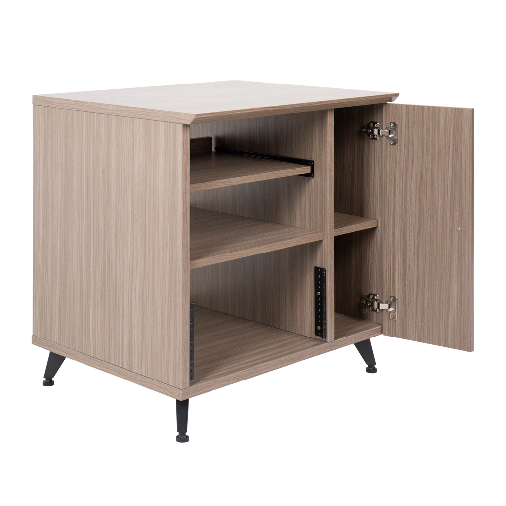 Elite Series Sidecar Rack Cabinet w/ Shelf – GRY