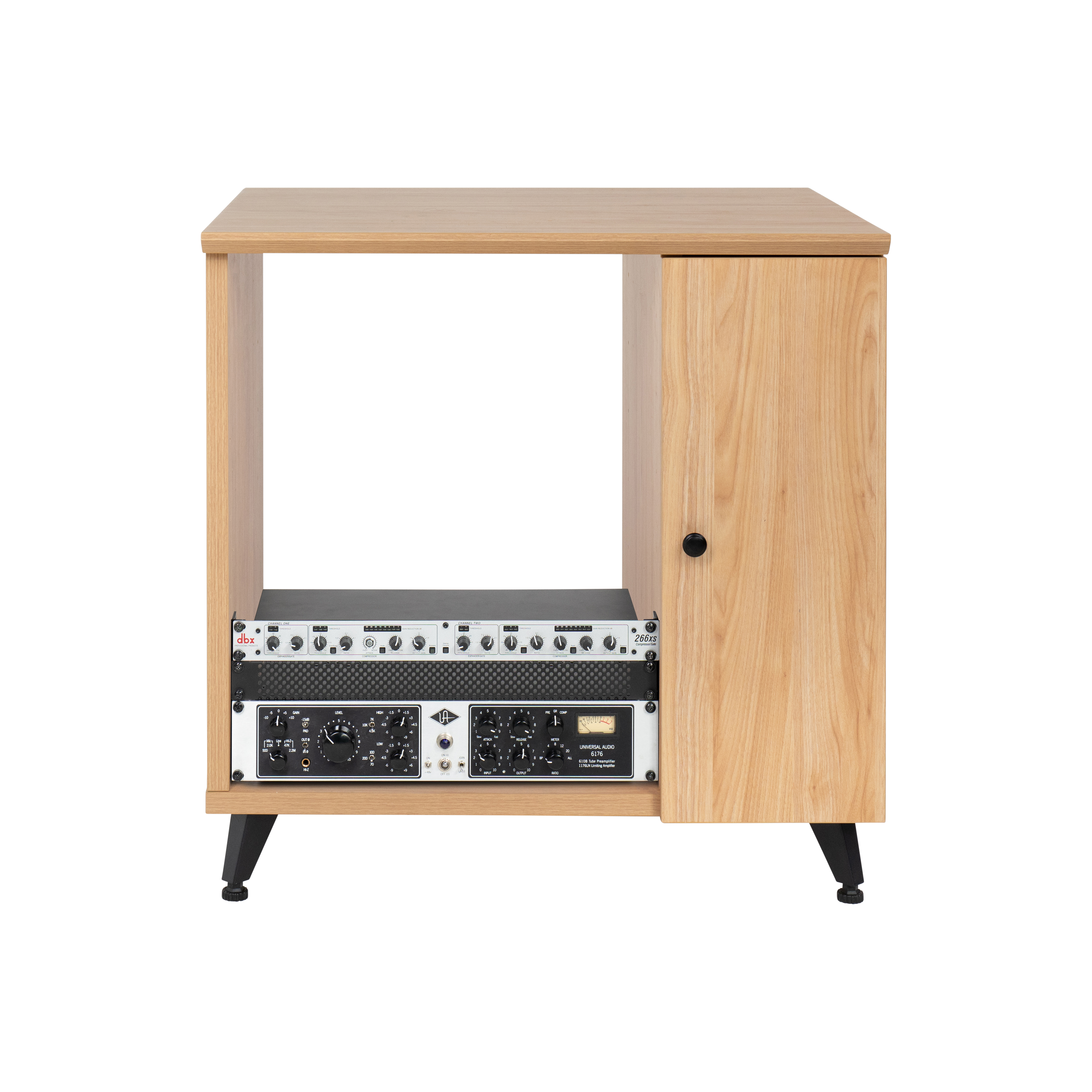 Elite Series Sidecar Rack Cabinet w/ Shelf – GRY