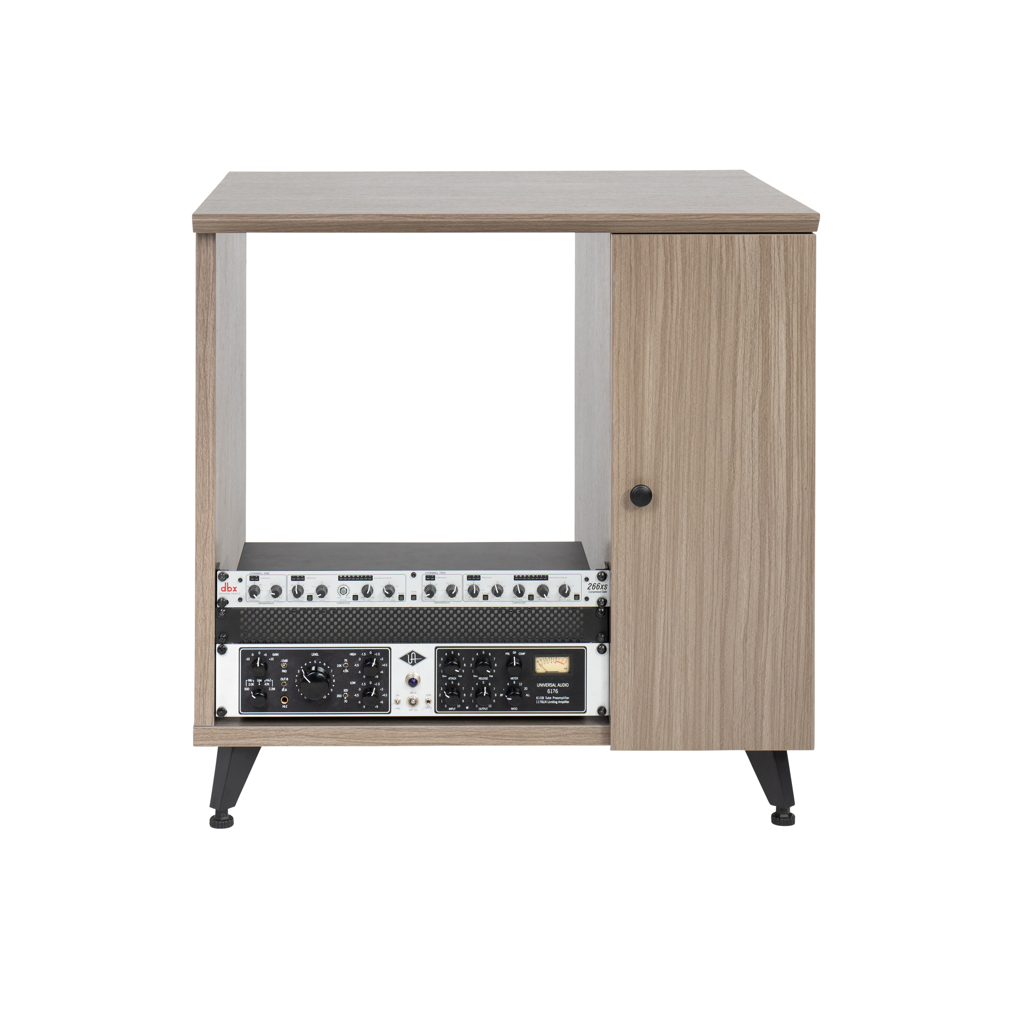Elite Series Sidecar Rack Cabinet w/ Shelf – GRY