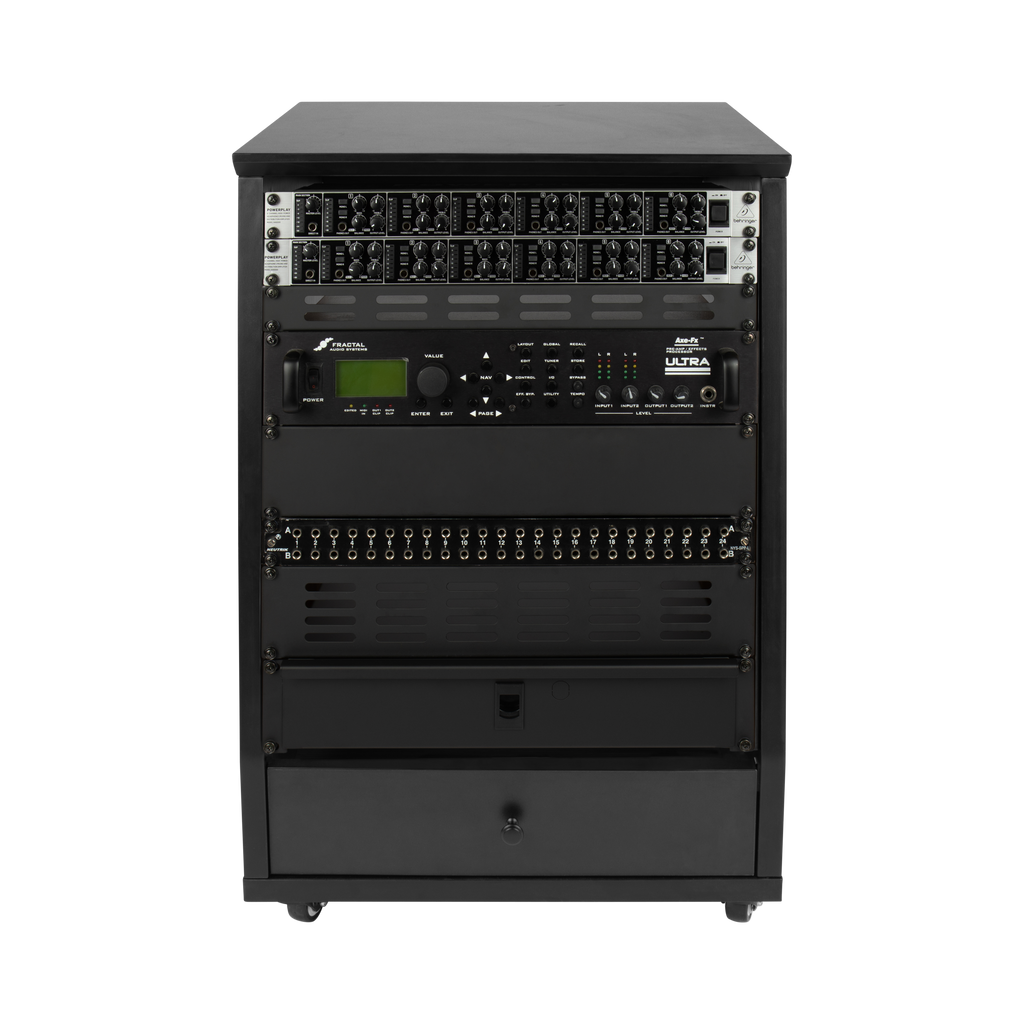 Frameworks Elite Angled Studio Rack - 12U BLK