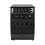 Frameworks Elite Angled Studio Rack - 12U BLK