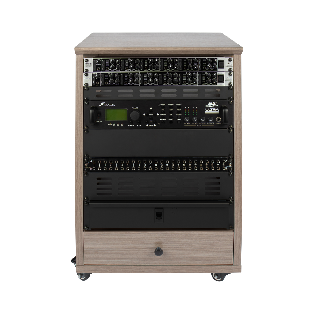 Frameworks Elite Angled Studio Rack - 12U GRY