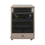 Frameworks Elite Angled Studio Rack - 12U GRY