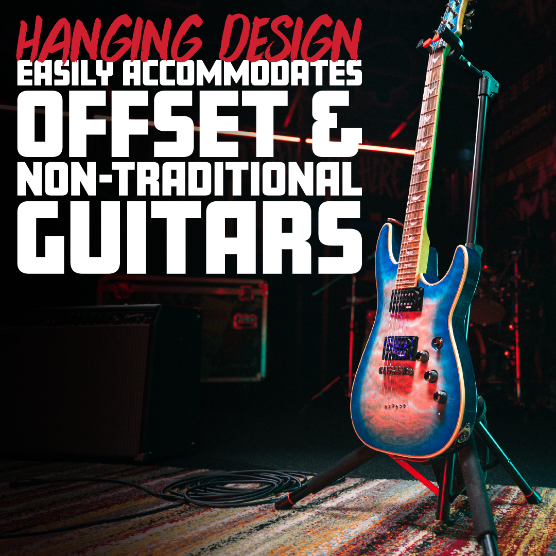 Hanging Guitar Stand with Locking Yoke
