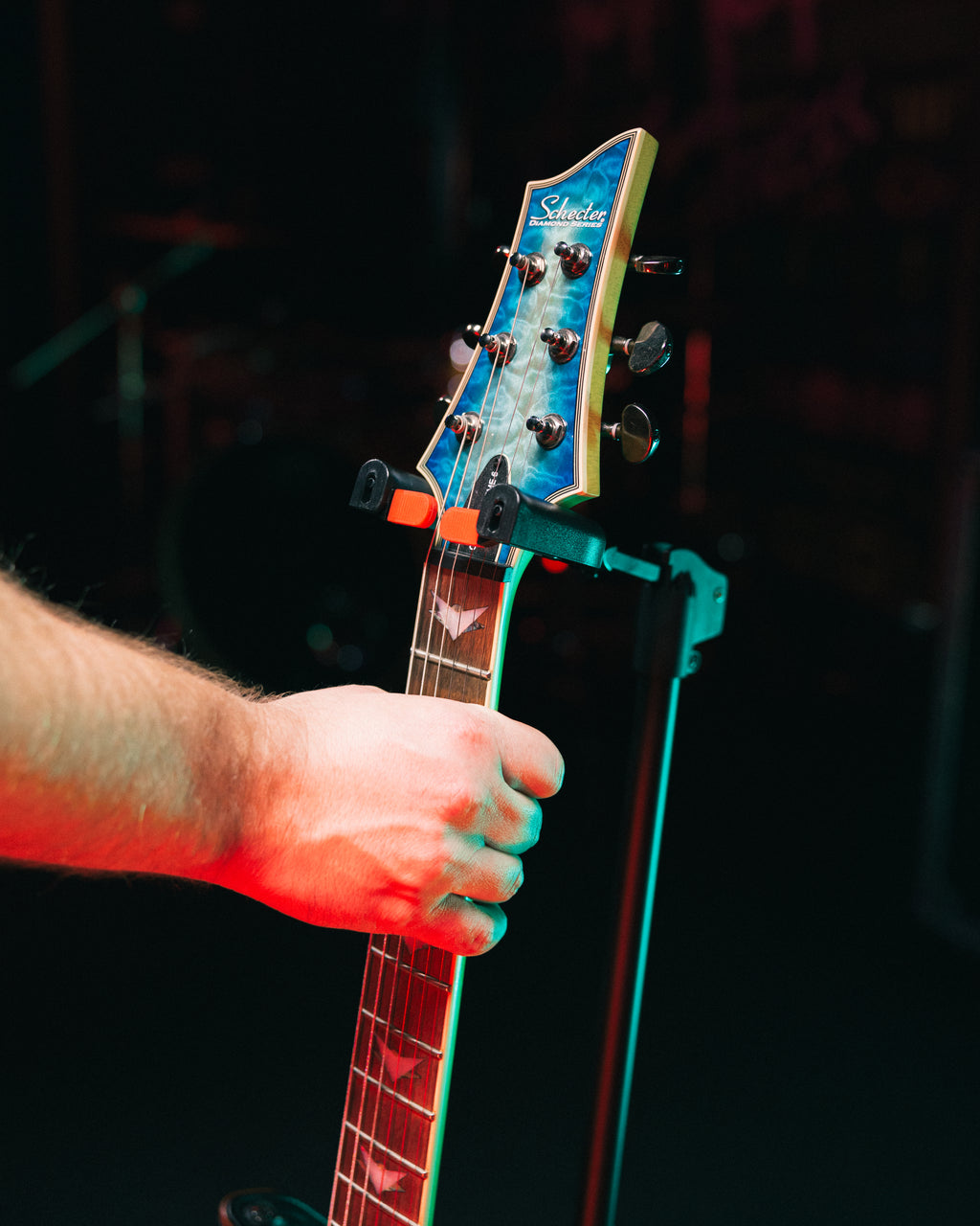Hanging Guitar Stand with Locking Yoke