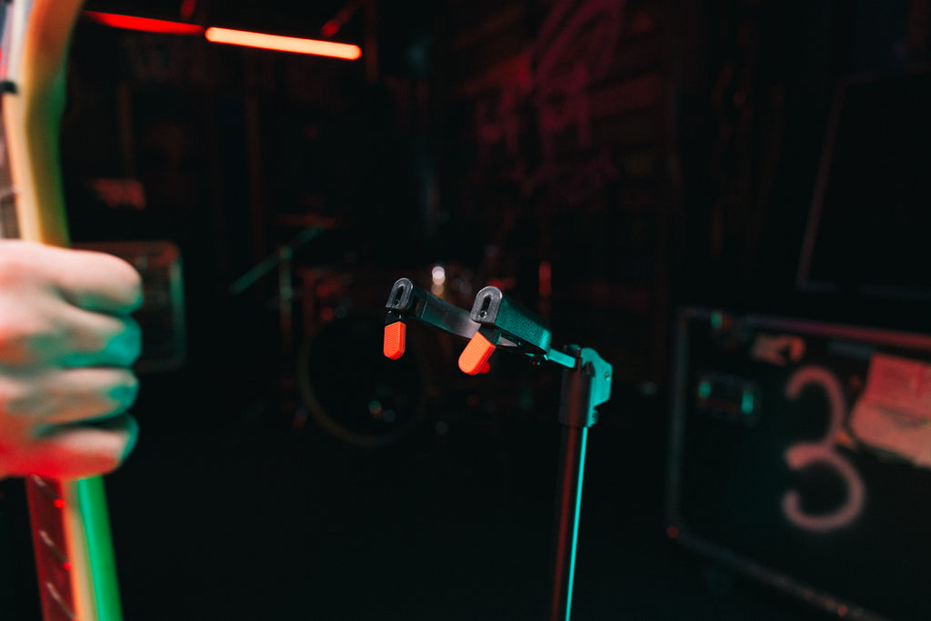 Hanging Guitar Stand with Locking Yoke
