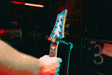 Hanging Guitar Stand with Locking Yoke