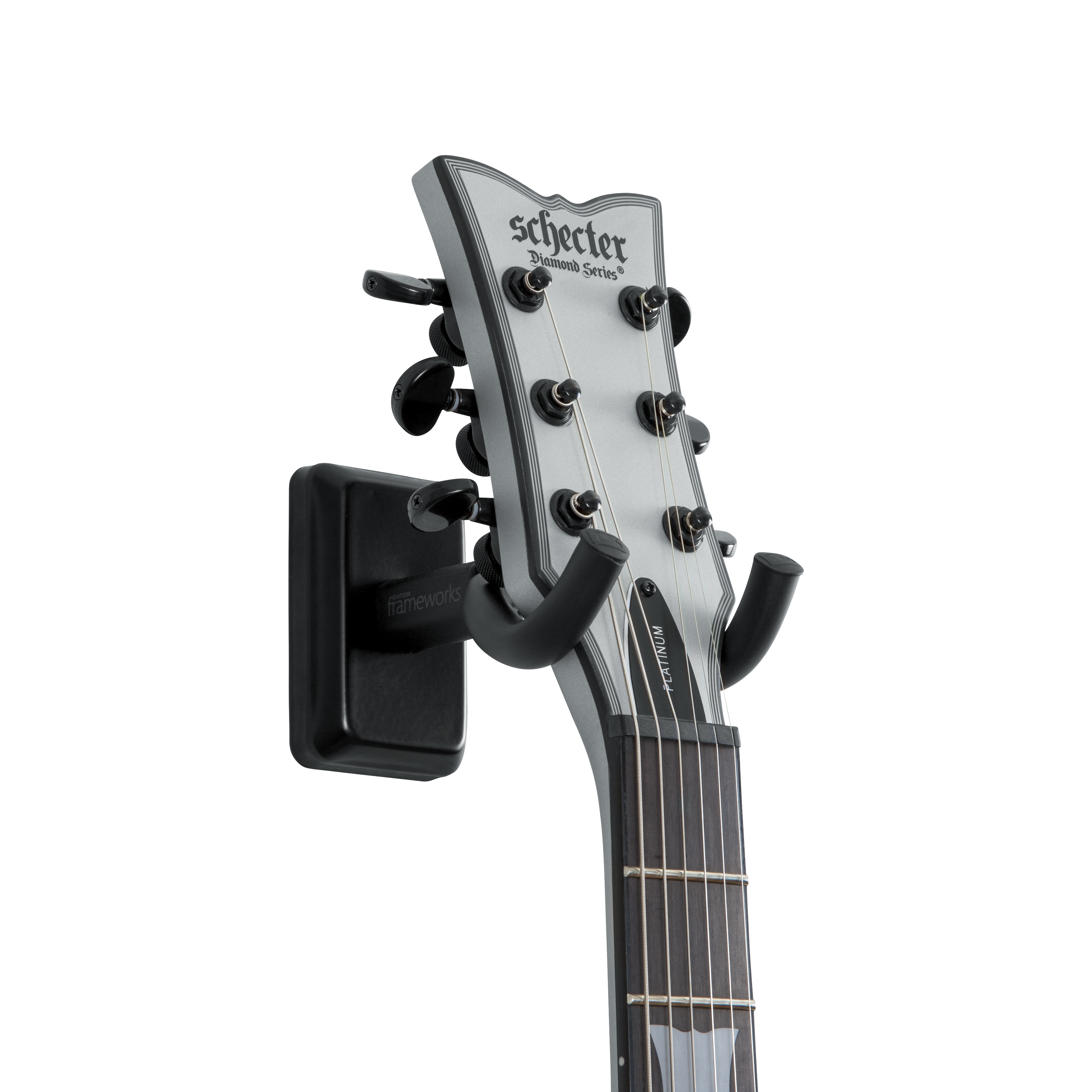 Black Wall Mount Guitar Hanger