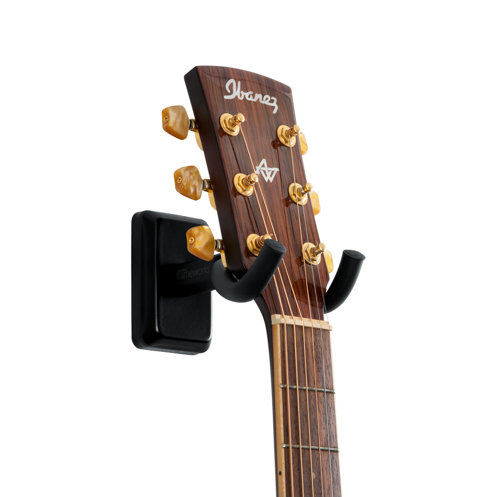 Black Wall Mount Guitar Hanger