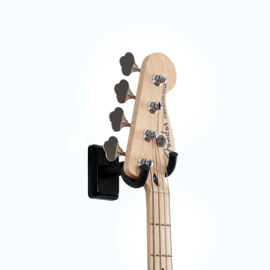Black Wall Mount Guitar Hanger