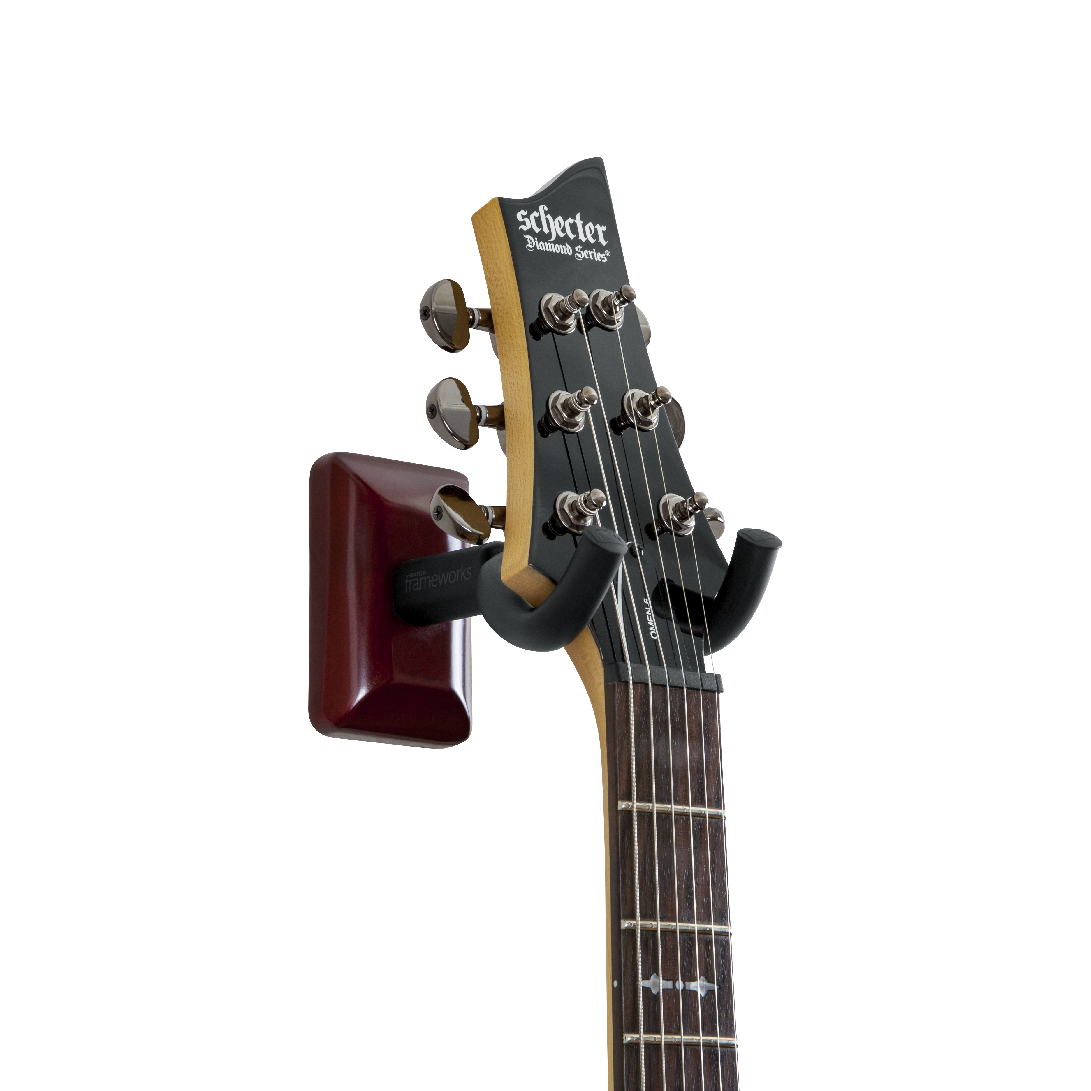 Cherry Wall Mount Guitar Hanger