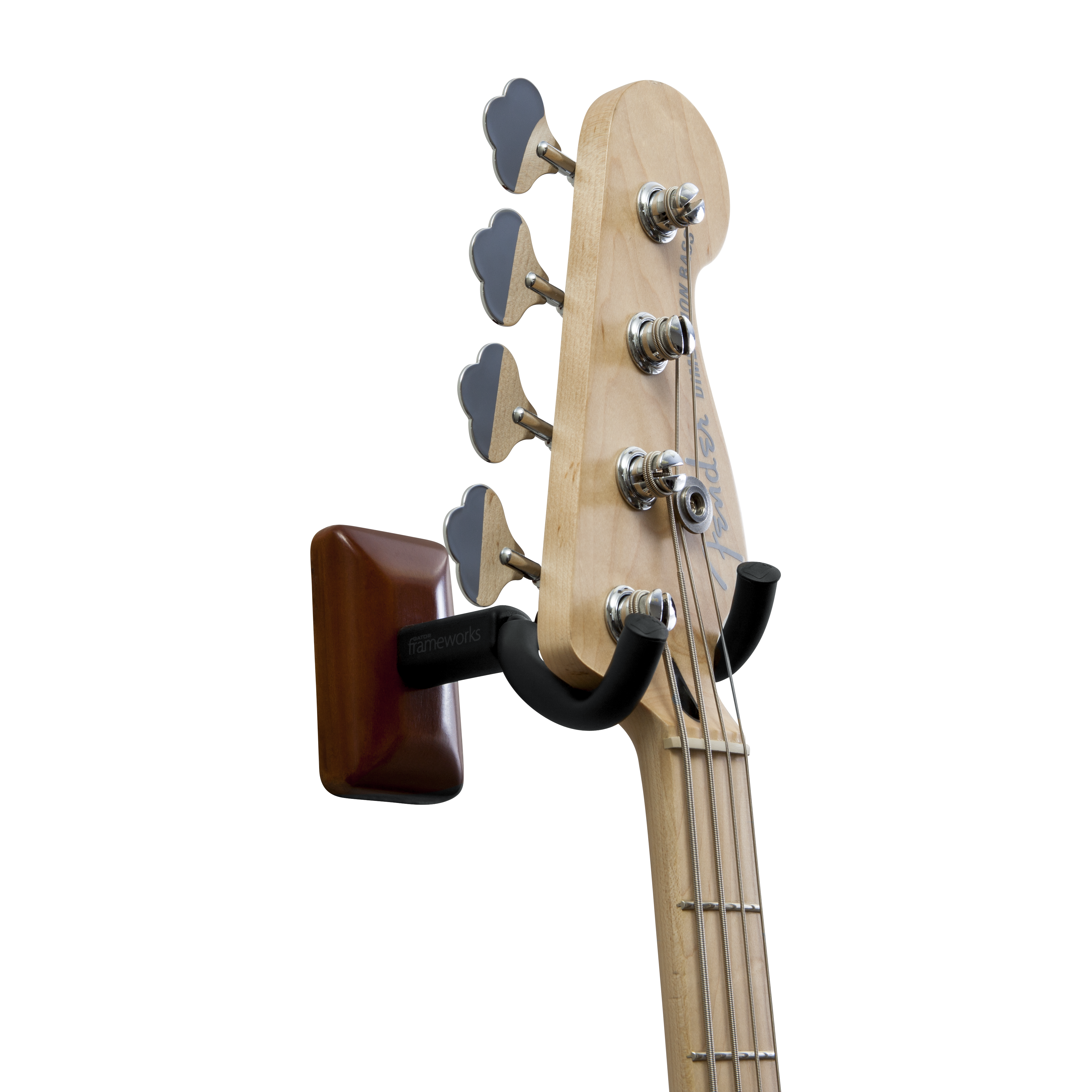 Mahogany Wall Mount Guitar Hanger