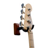 Mahogany Wall Mount Guitar Hanger