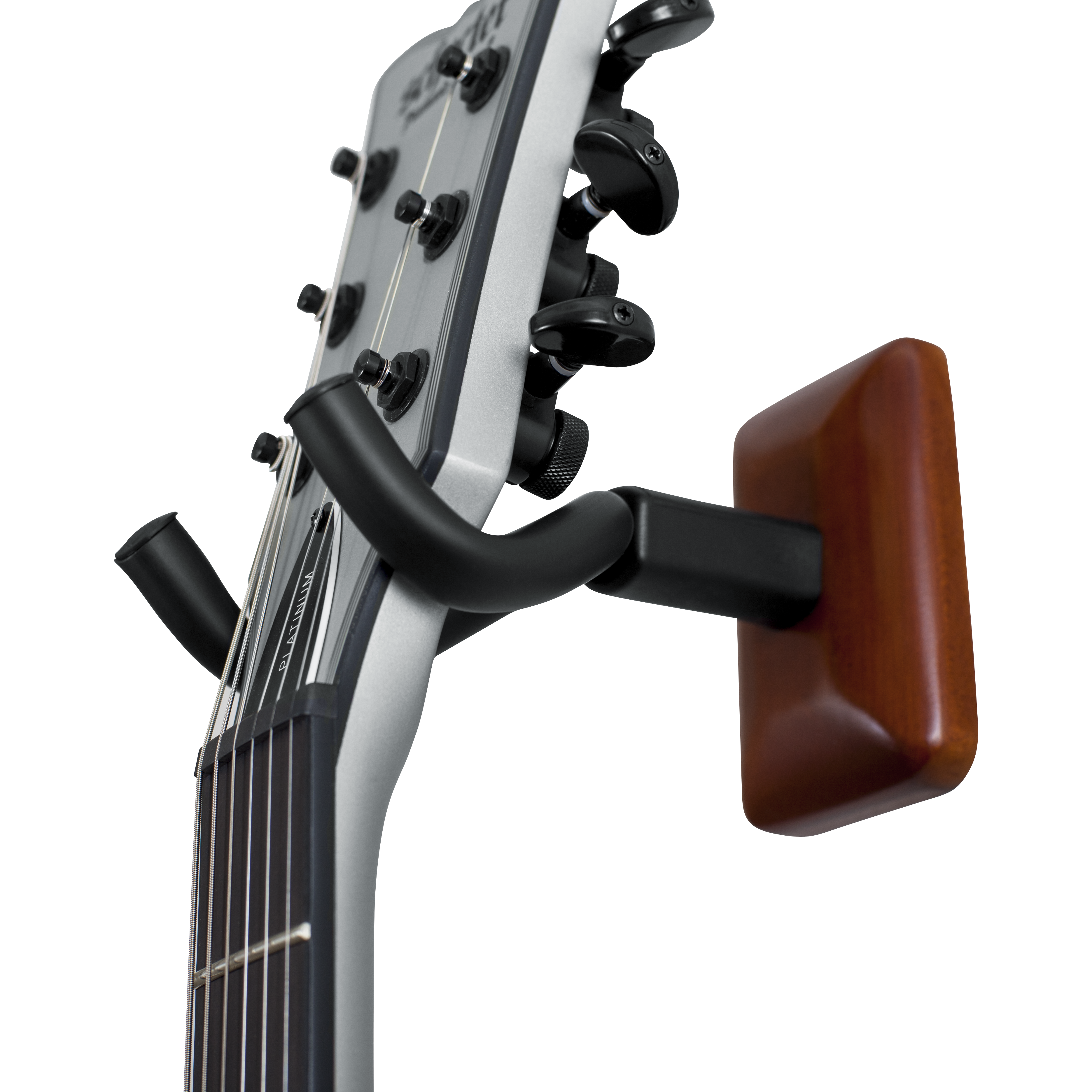 Mahogany Wall Mount Guitar Hanger