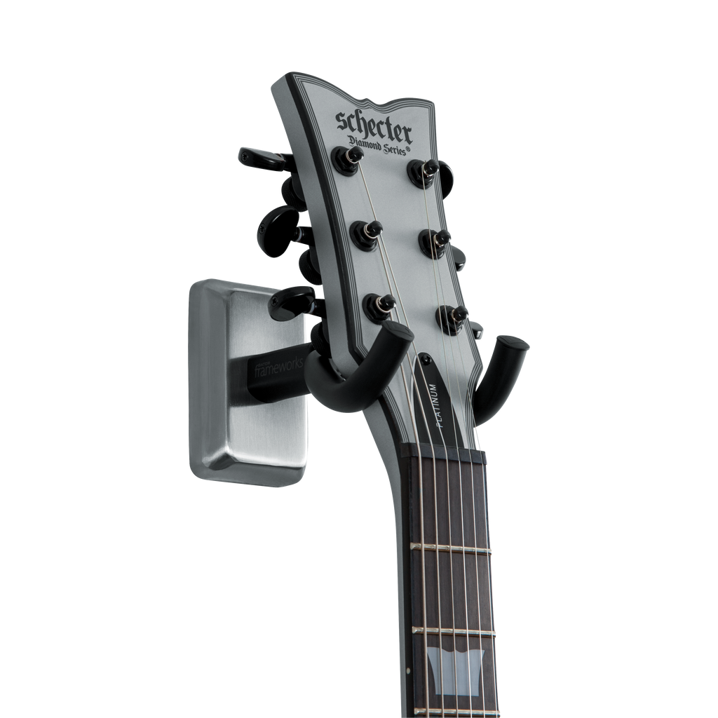 Chrome Wall Mount Guitar Hanger