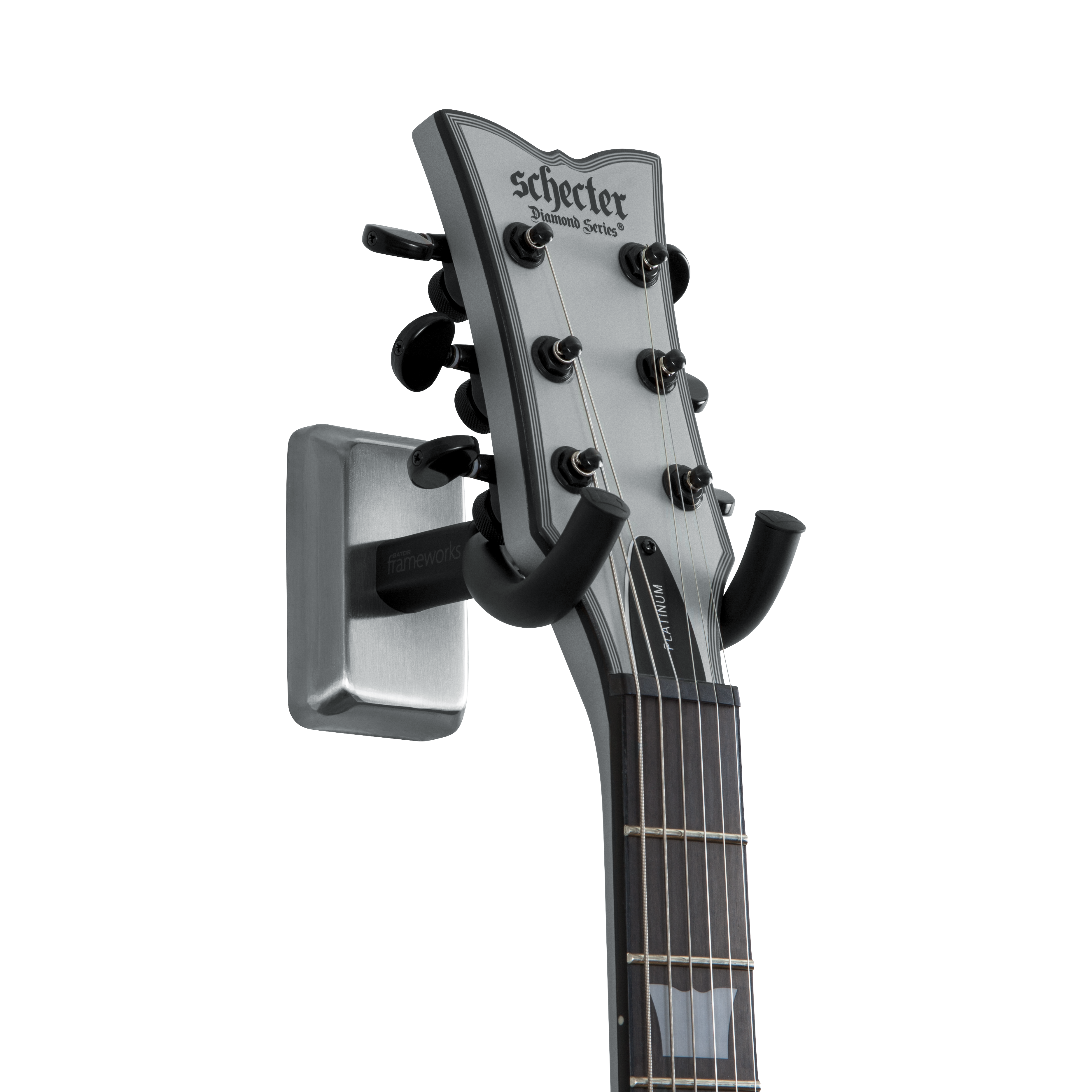 Chrome Wall Mount Guitar Hanger