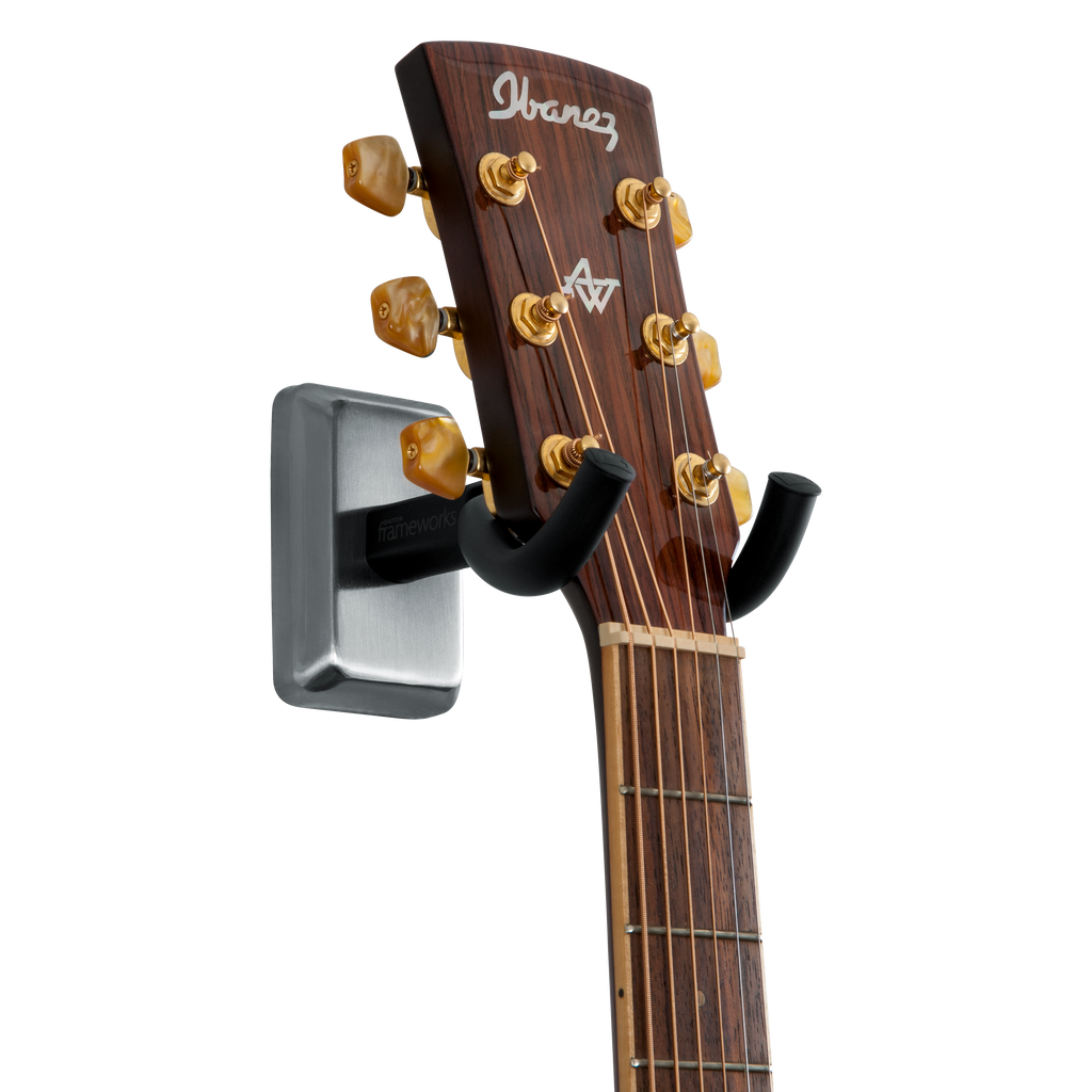 Chrome Wall Mount Guitar Hanger