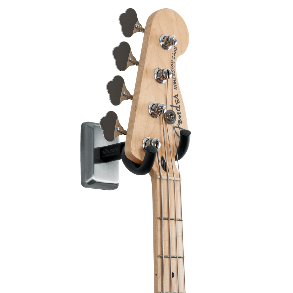 Chrome Wall Mount Guitar Hanger