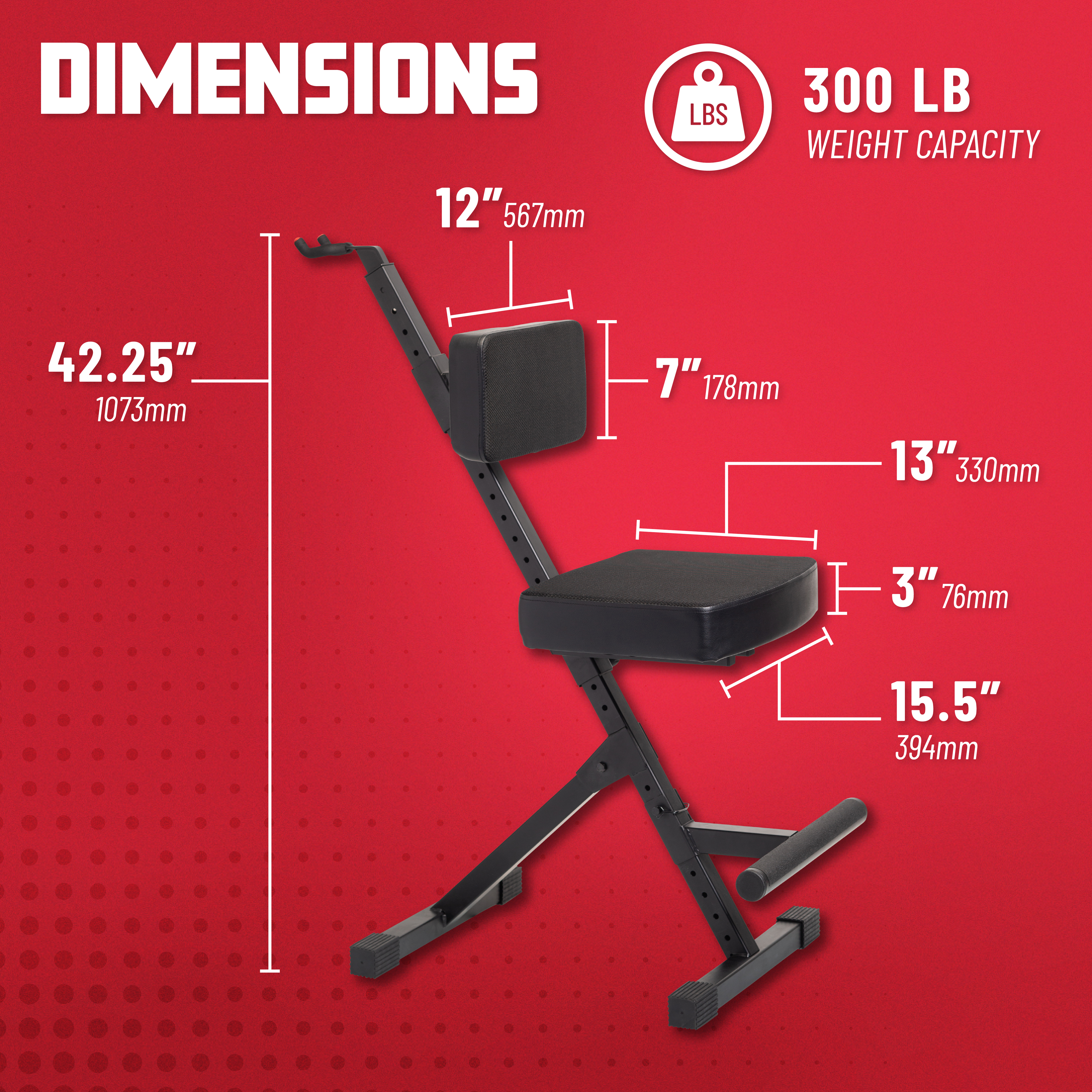 Deluxe Guitar Seat