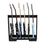 Wooden Guitar Rack for Up to 6 Guitars - BLK