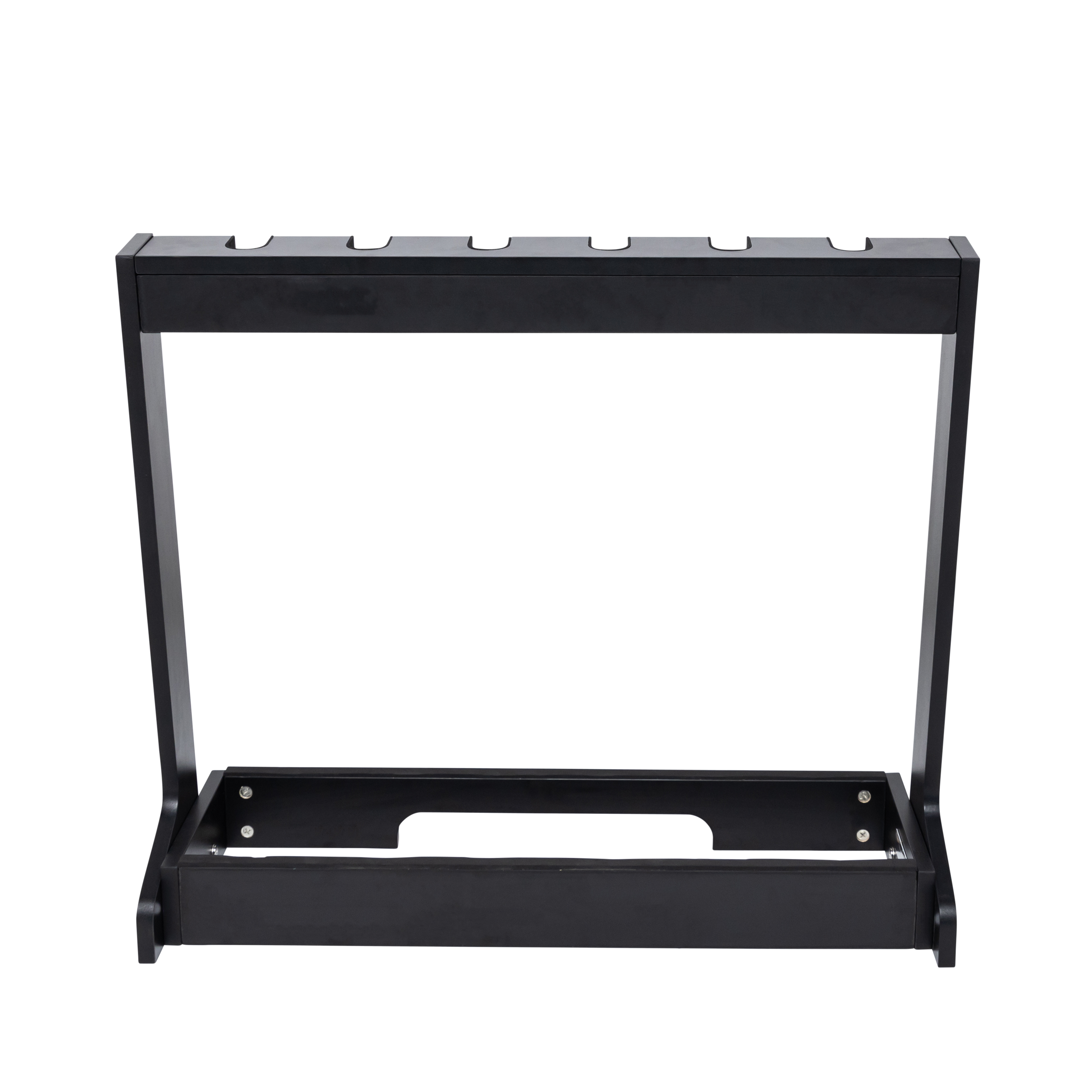 Wooden Guitar Rack for Up to 6 Guitars - BLK