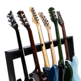 Wooden Guitar Rack for Up to 6 Guitars - BLK