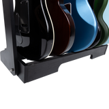 Wooden Guitar Rack for Up to 6 Guitars - BLK