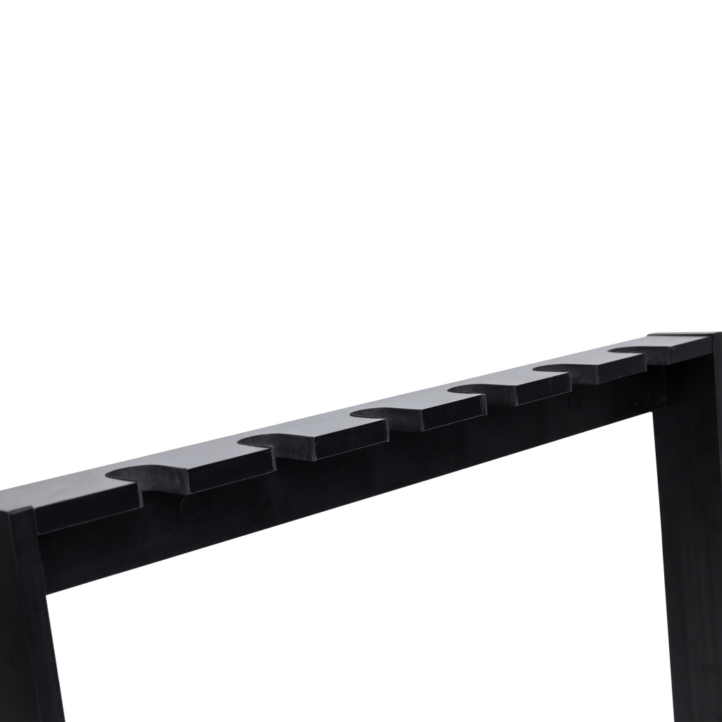 Wooden Guitar Rack for Up to 6 Guitars - BLK