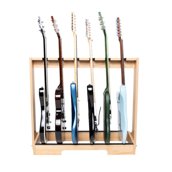 Wooden Guitar Rack for Up to 6 Guitars - MPL