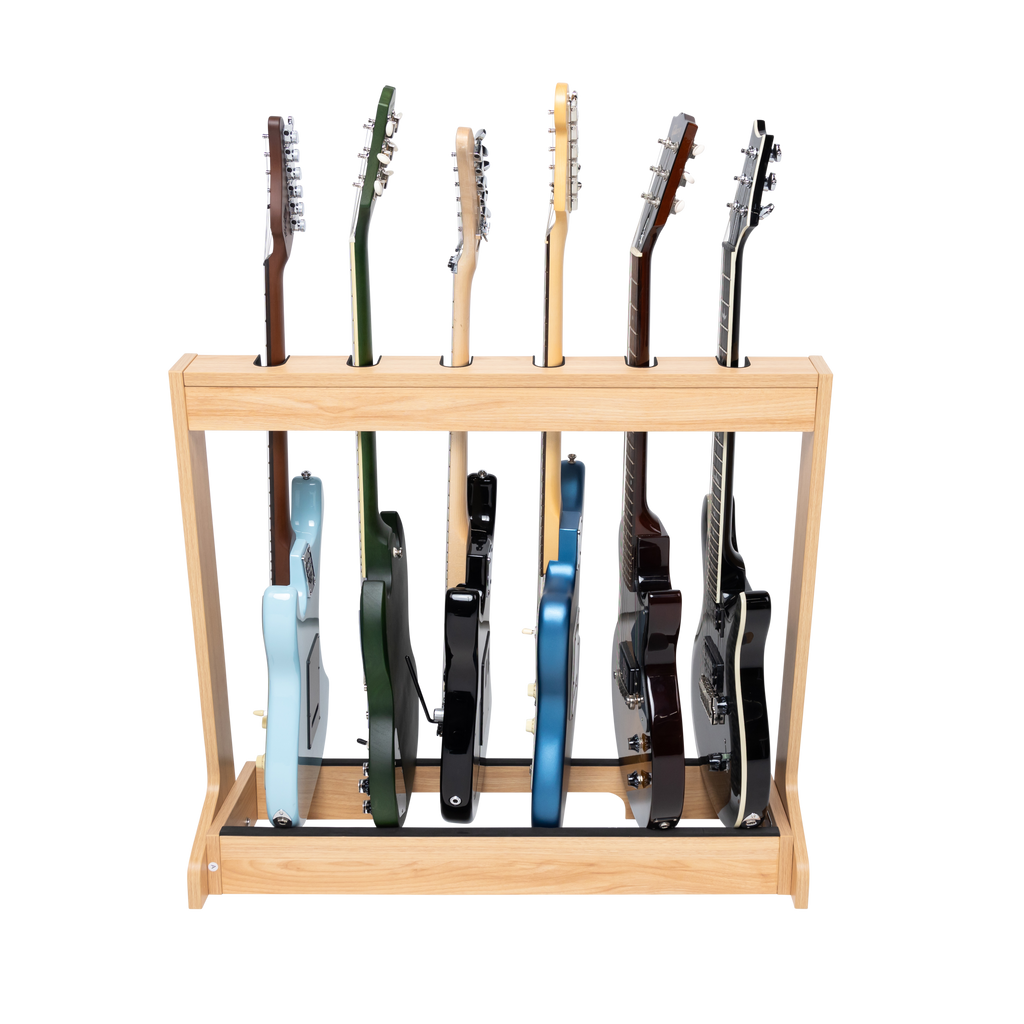 Wooden Guitar Rack for Up to 6 Guitars - MPL