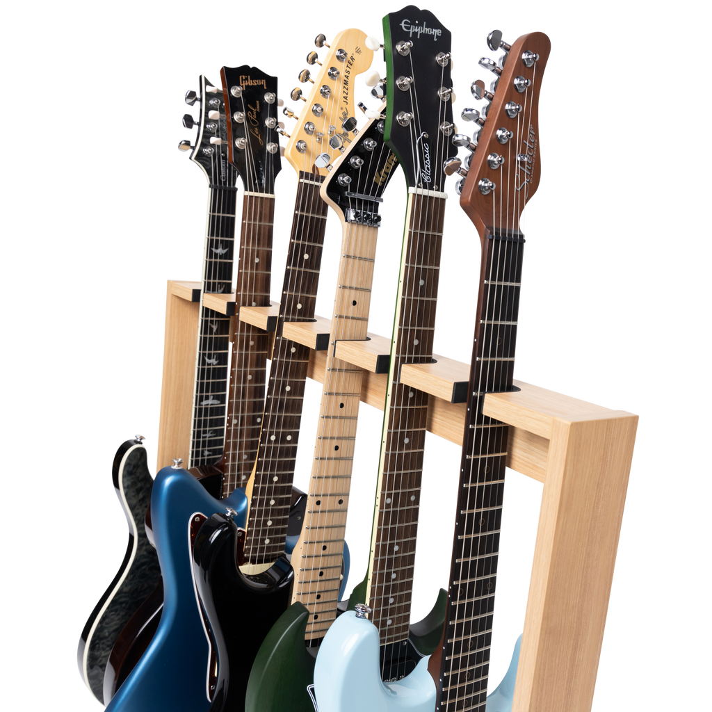 Wooden Guitar Rack for Up to 6 Guitars - MPL
