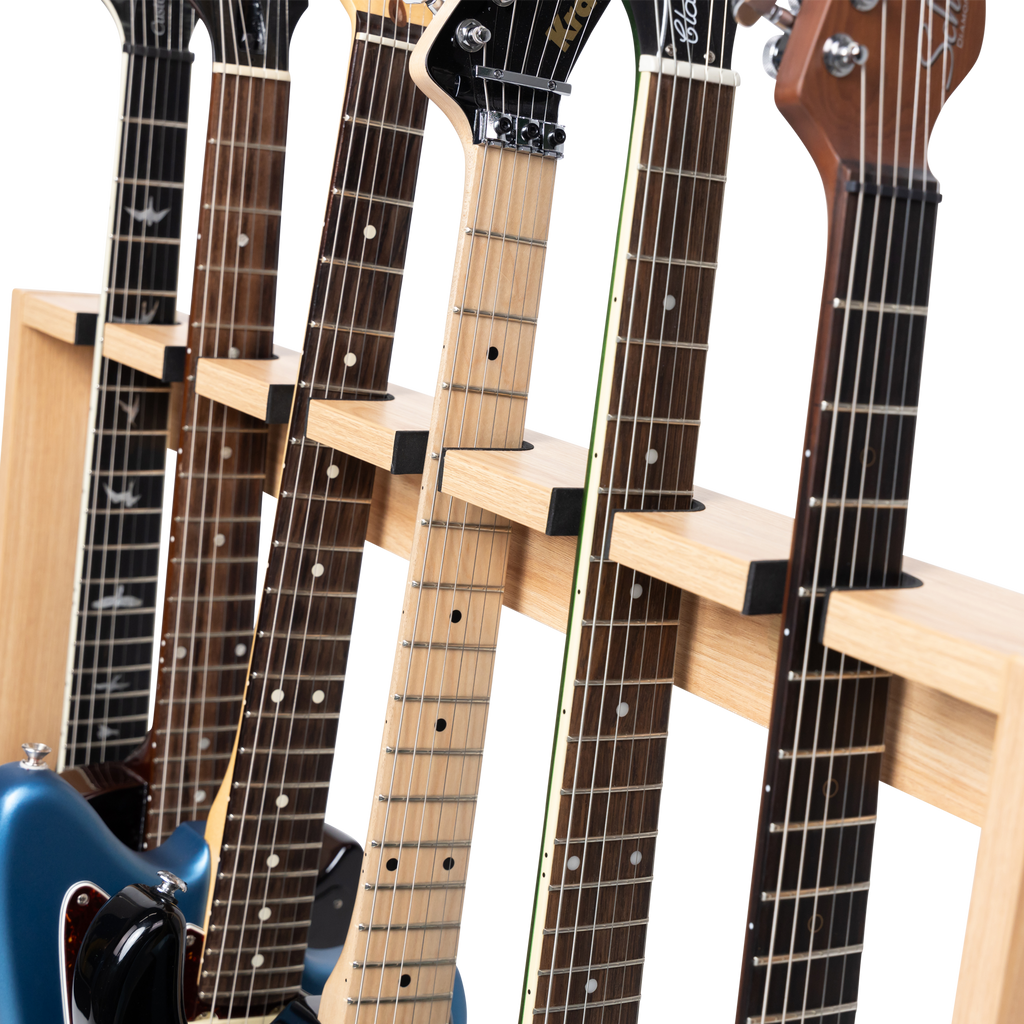 Wooden Guitar Rack for Up to 6 Guitars - MPL