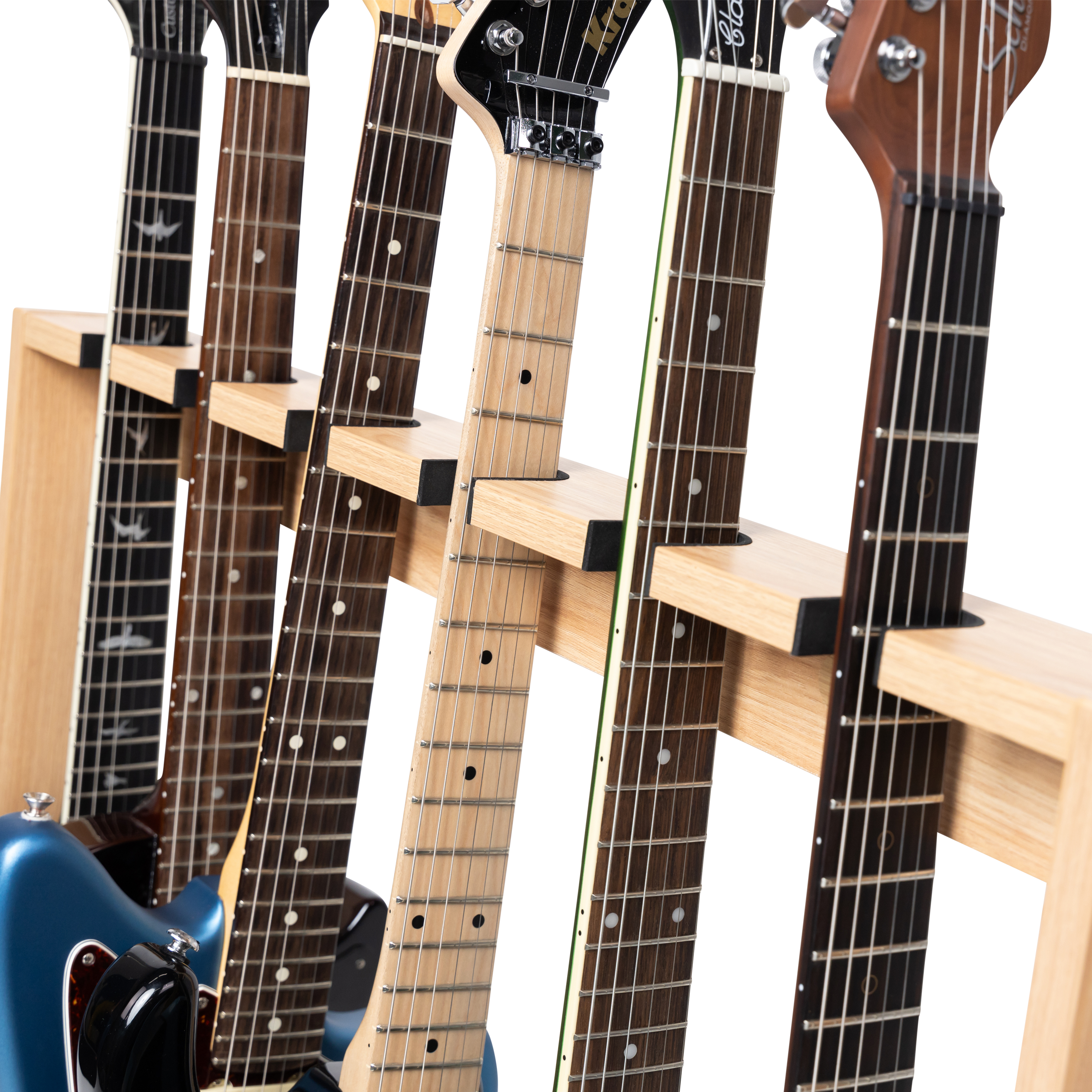 Wooden Guitar Rack for Up to 6 Guitars - MPL