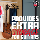 Closet Hanger Yoke For Guitars