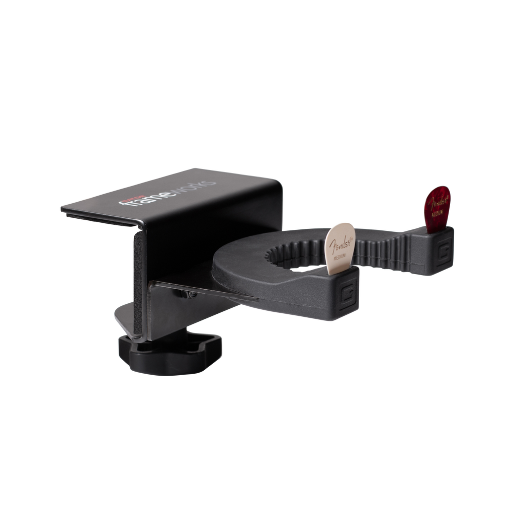 Desk Clamping Guitar Rest with Clamp Mount
