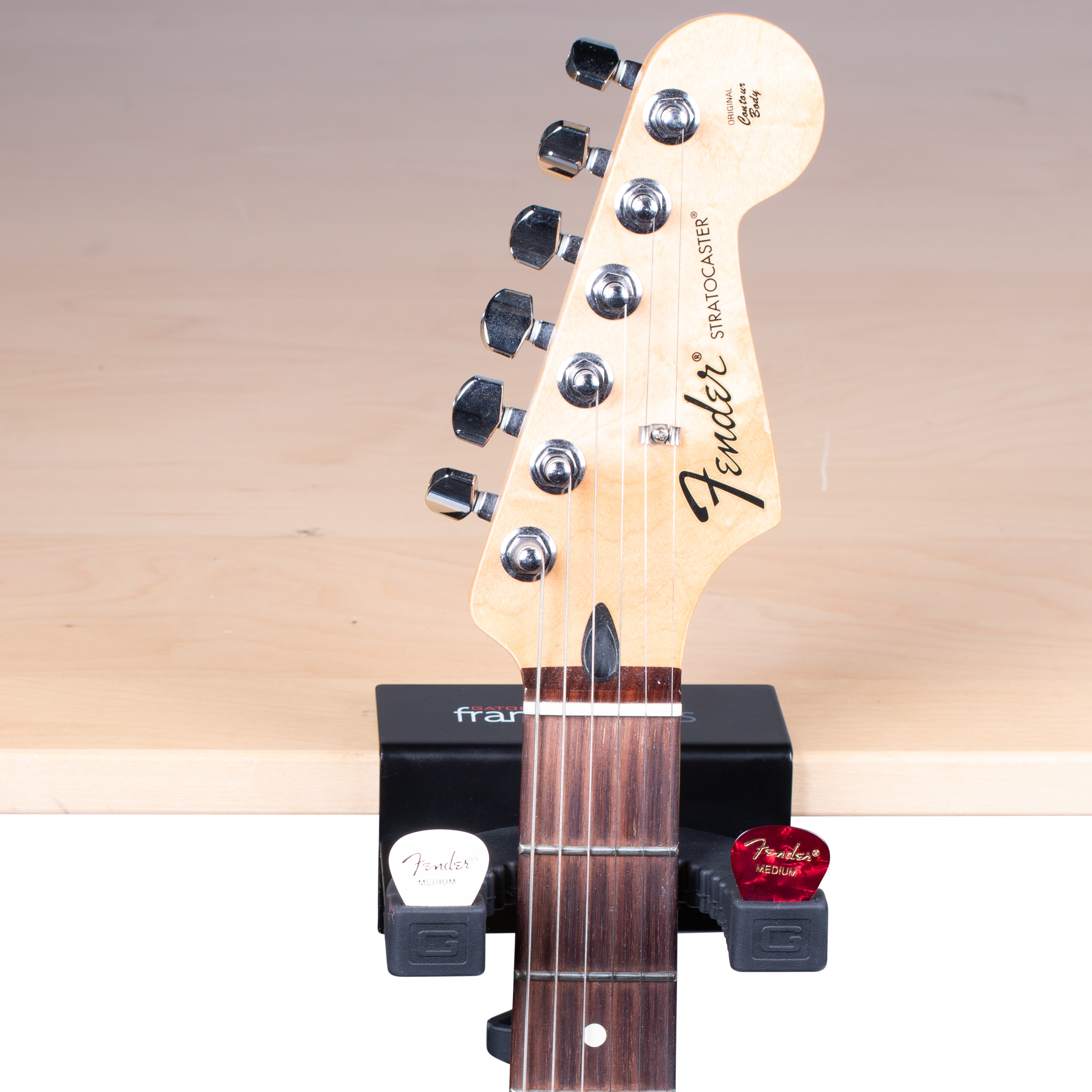 Desk Clamping Guitar Rest with Clamp Mount